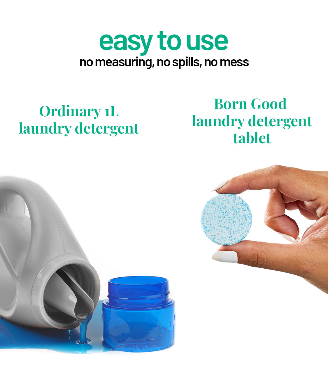 Plant-based Laundry Detergent Tablets