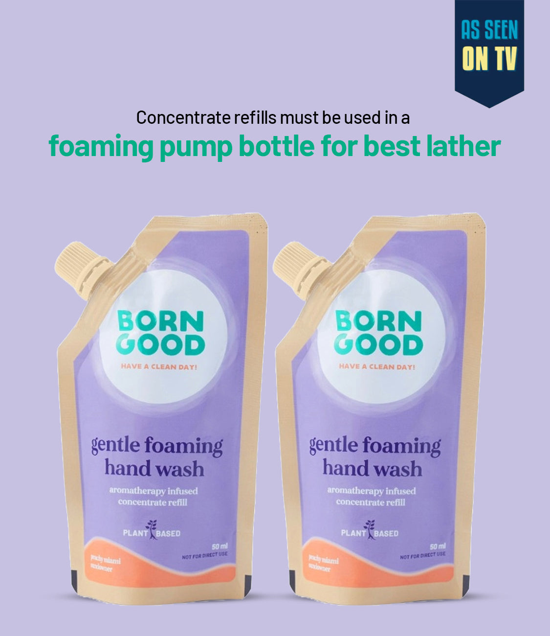 Gentle foaming hand wash