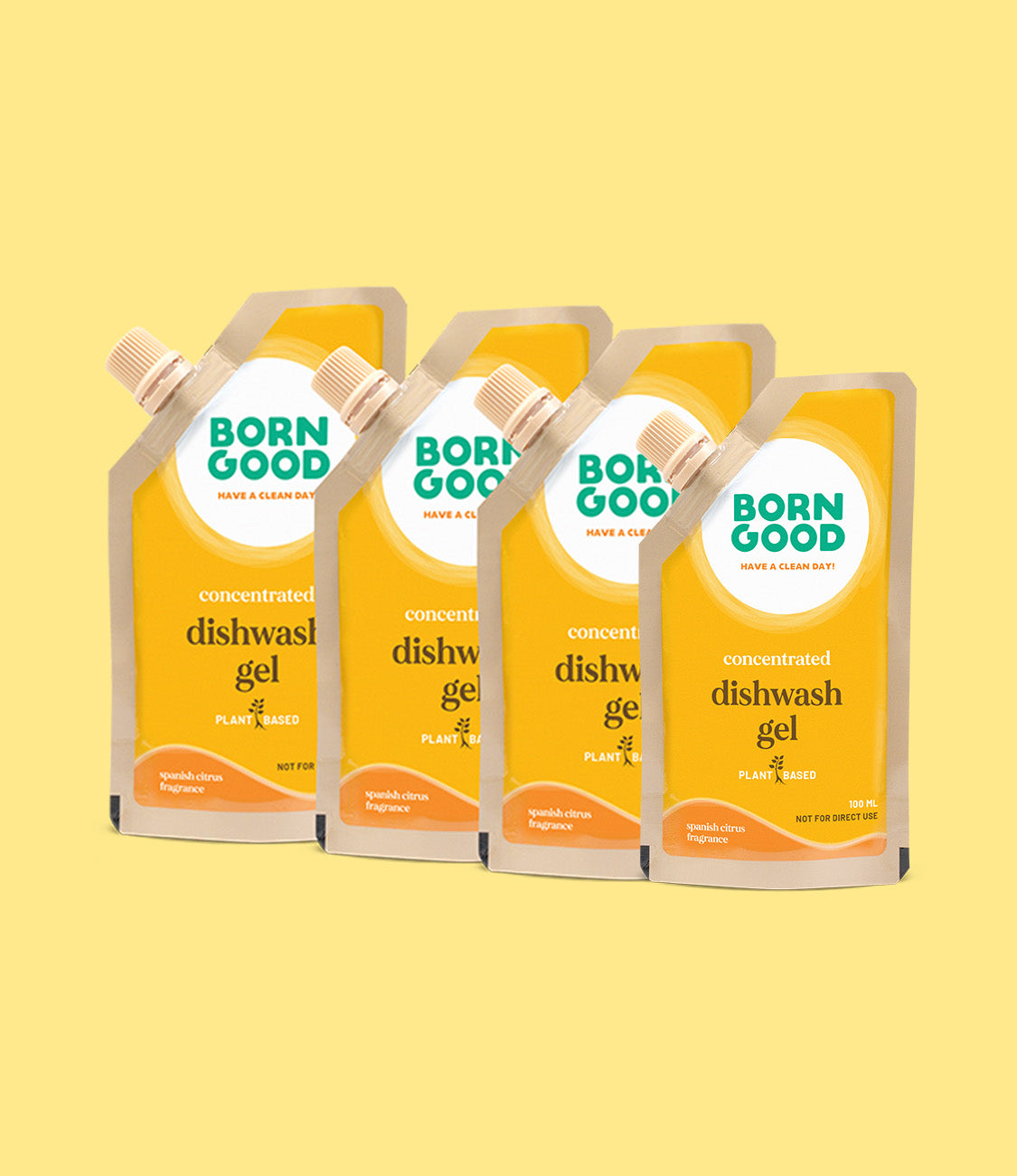 Dishwash gel concentrate