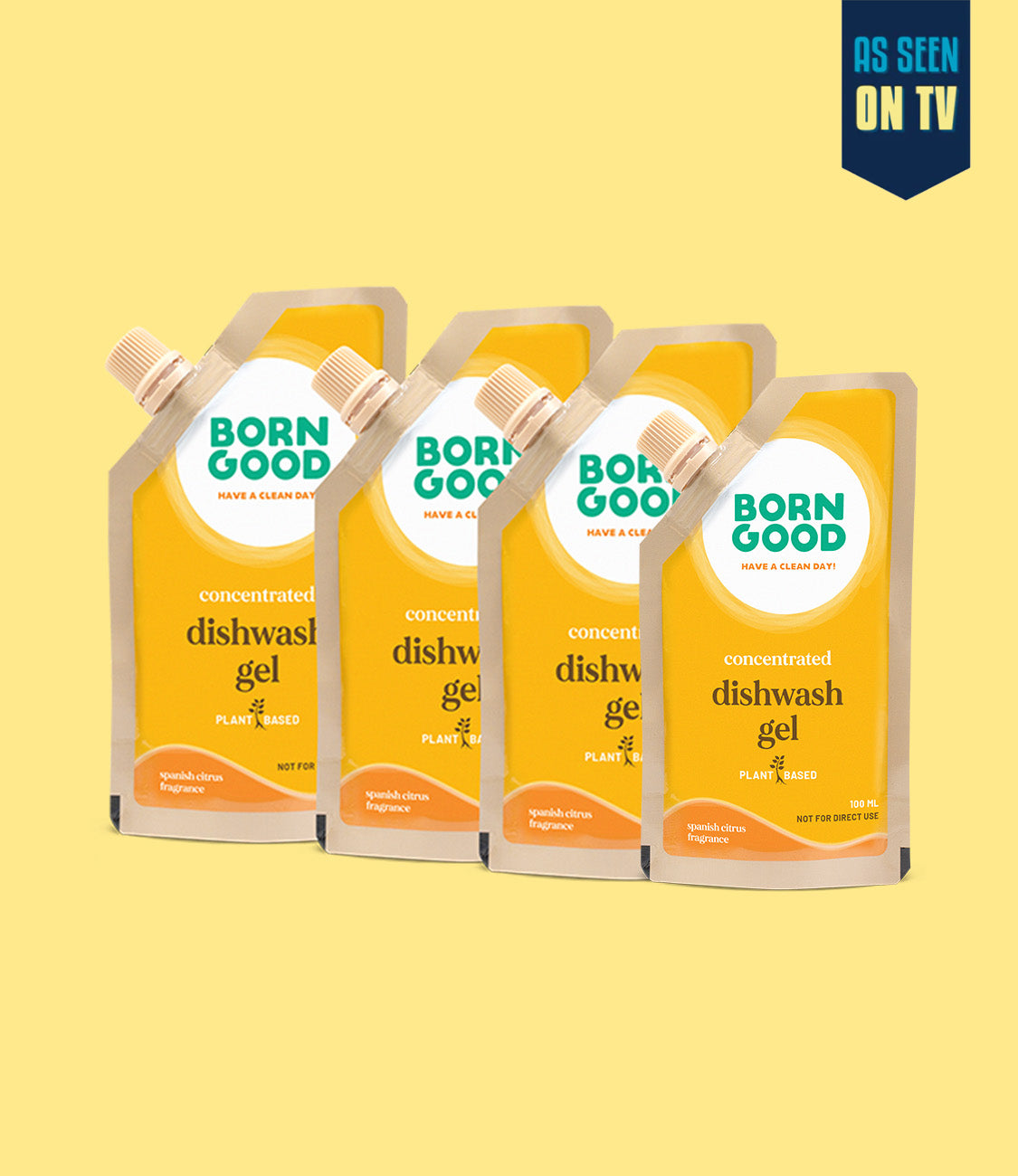 Dishwash gel concentrate