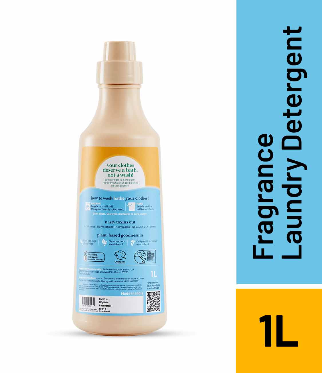 Fragrance Liquid Laundry Detergent