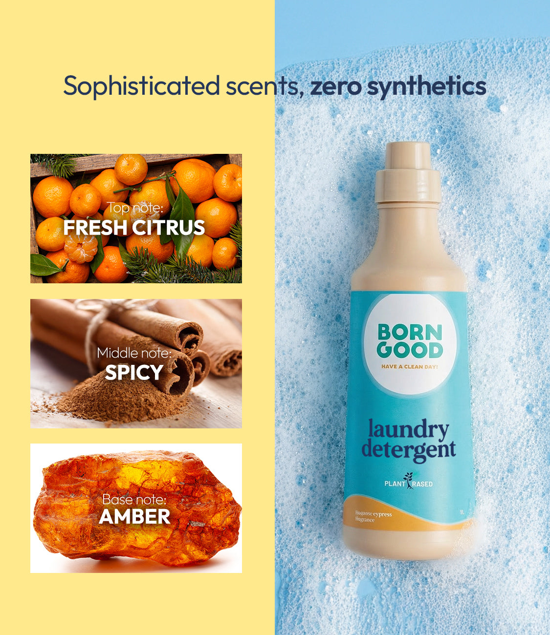 Fragrance Liquid Laundry Detergent