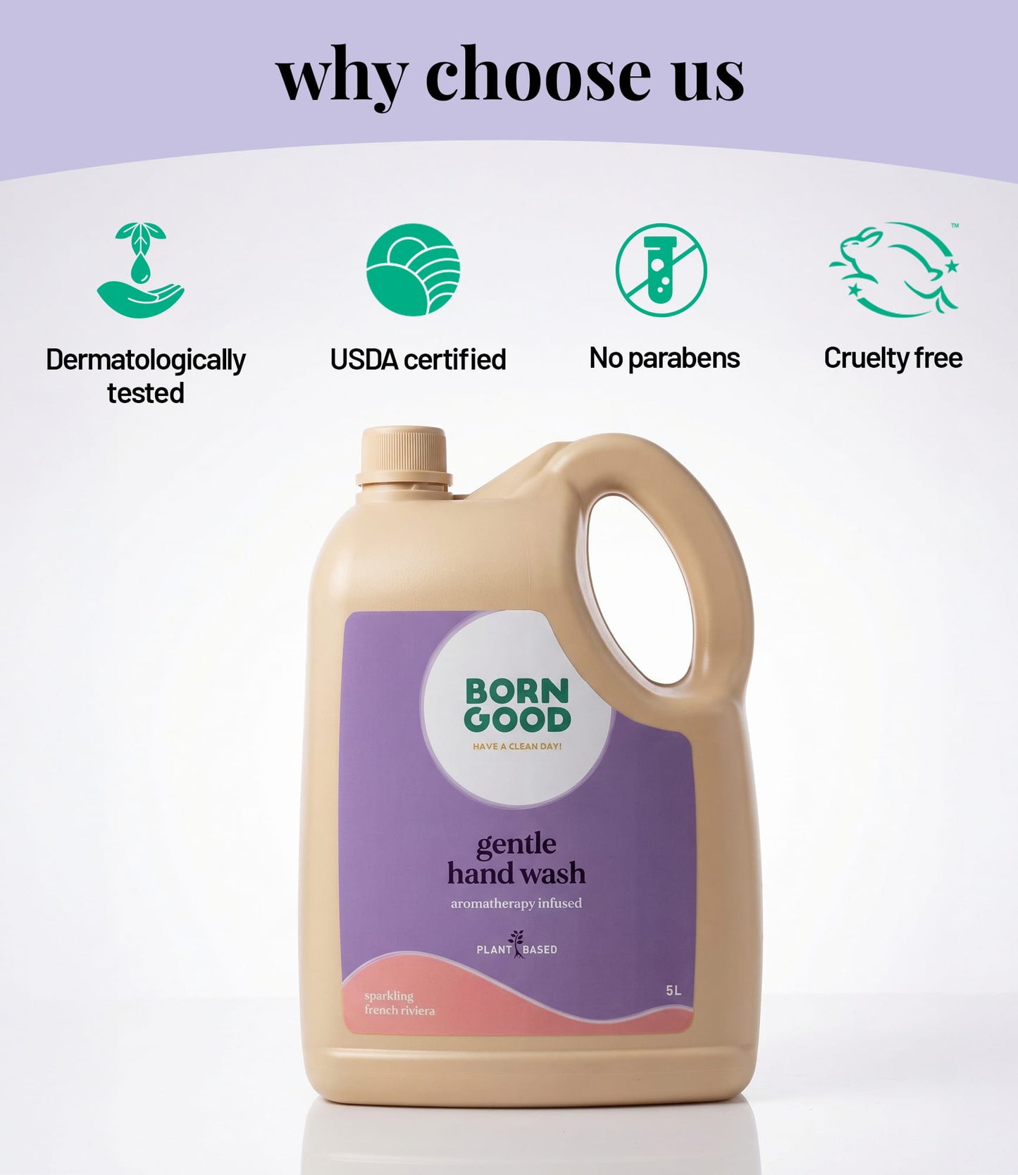 Gentle Hand Wash (Aromatherapy Infused)