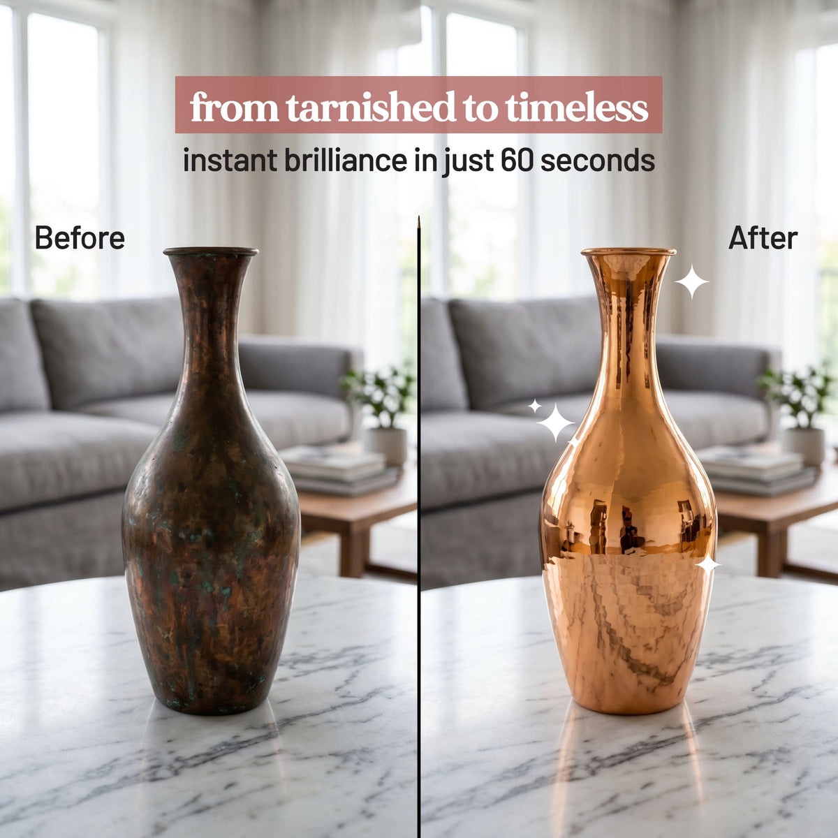 From tarnished to timeless