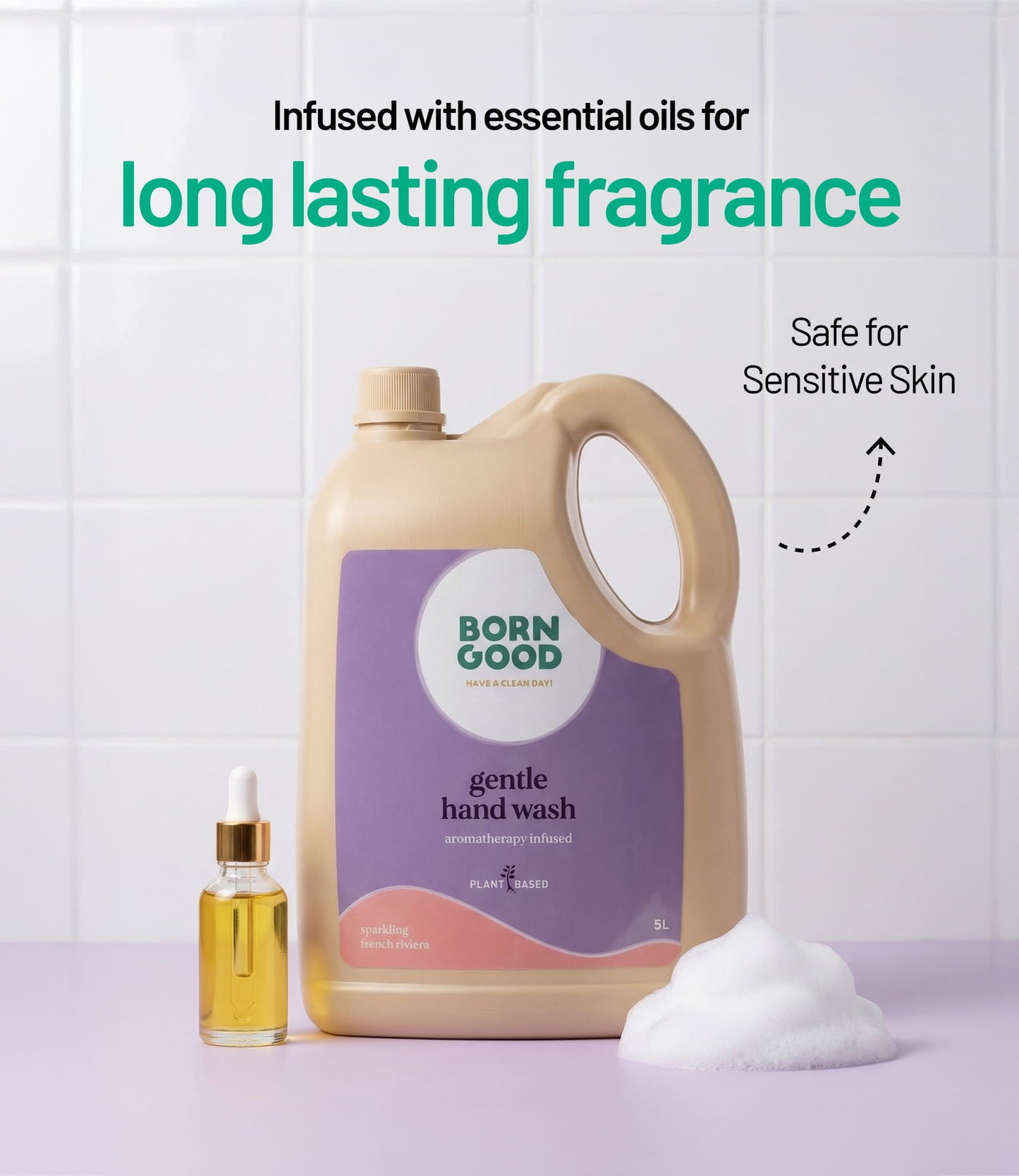 Gentle Hand Wash (Aromatherapy Infused)