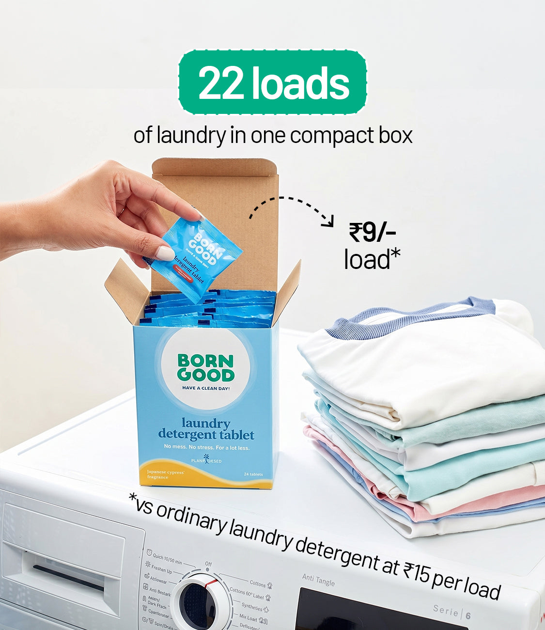 Plant-based Laundry Detergent Tablets